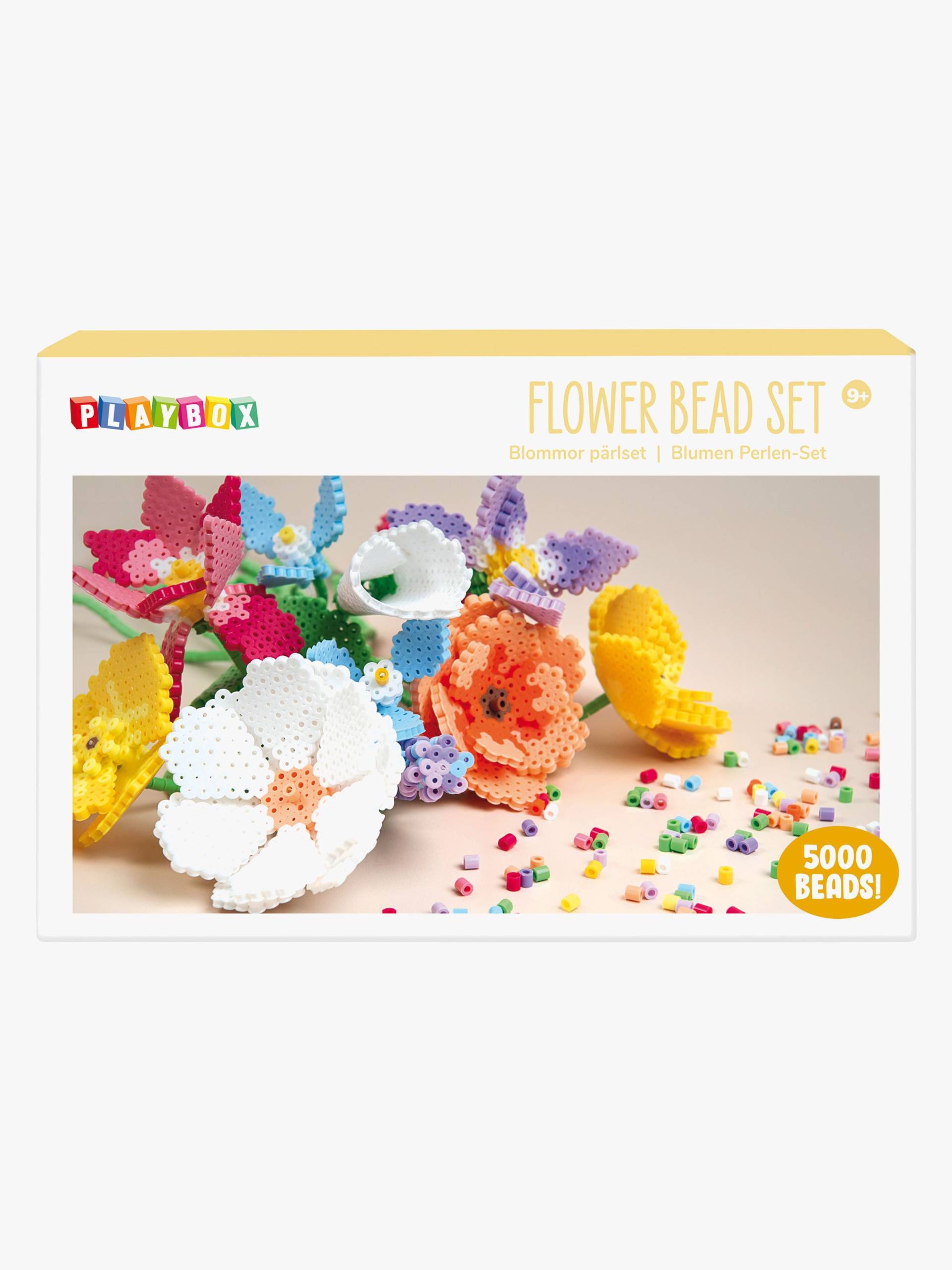 Playbox Perlenset Blumen 5000 Teile von Playbox