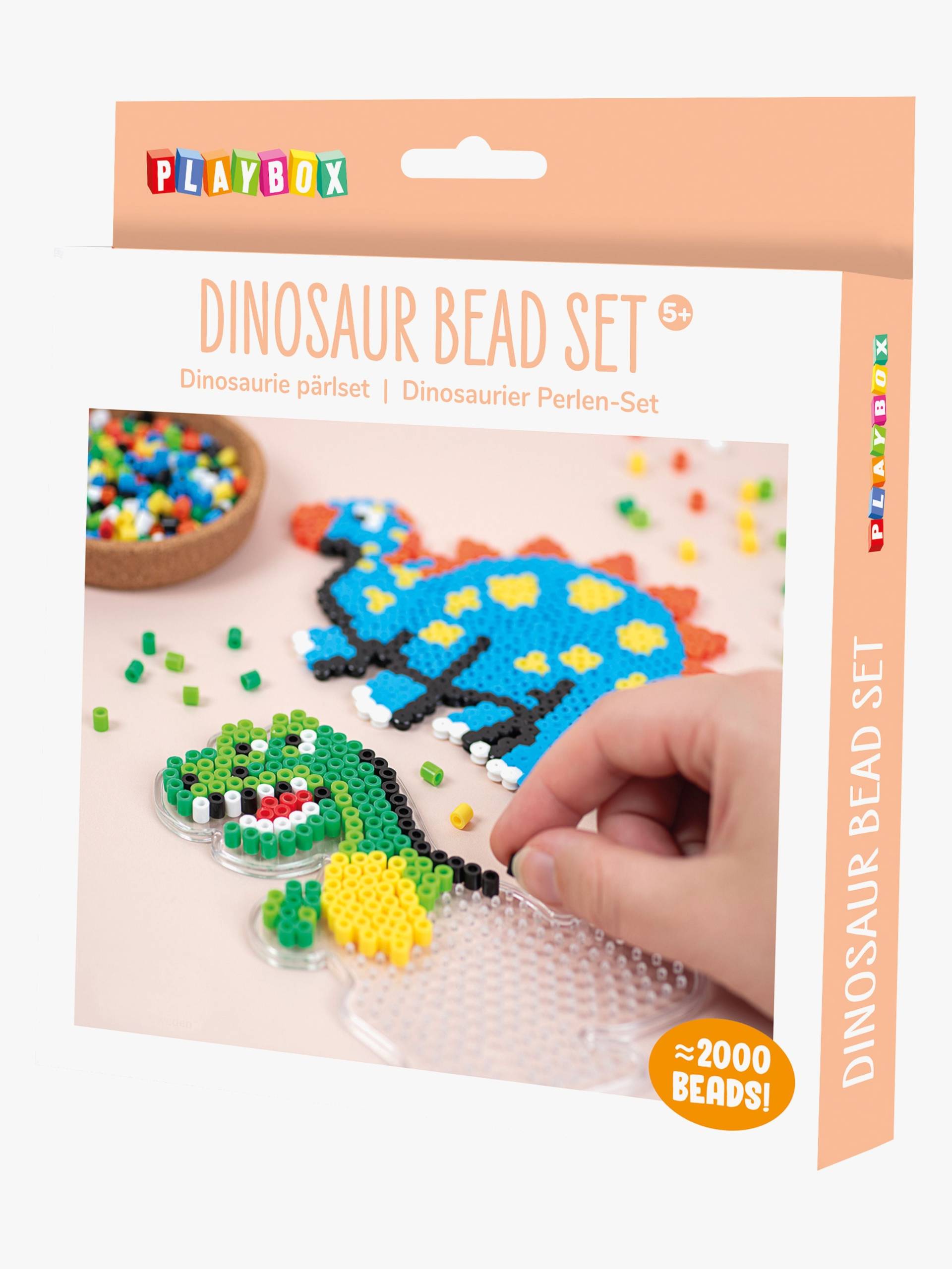 Playbox Perlenset Dinosaurier 2000 Teile Playbox Perlenset Dinosaurier 2000 Teile von Playbox