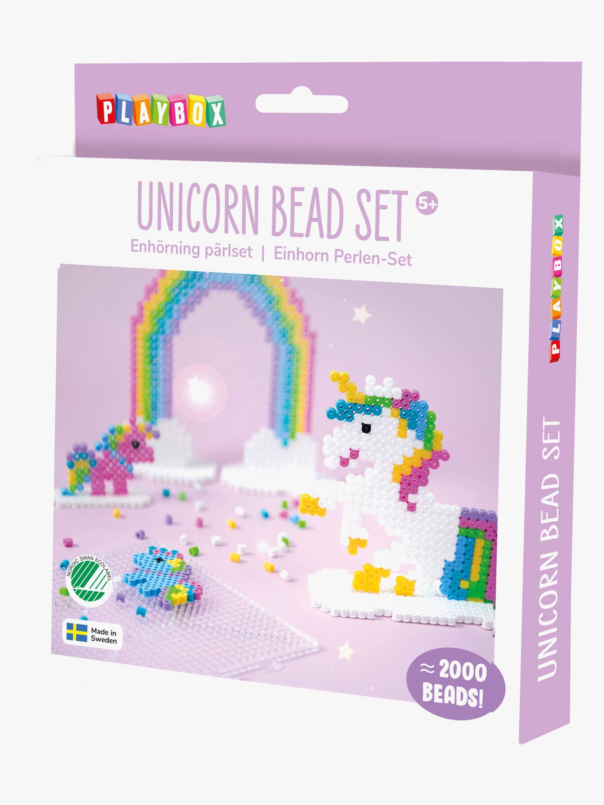 Playbox Perlenset Einhorn 2000 Teile Playbox Perlenset Einhorn 2000 Teile von Playbox