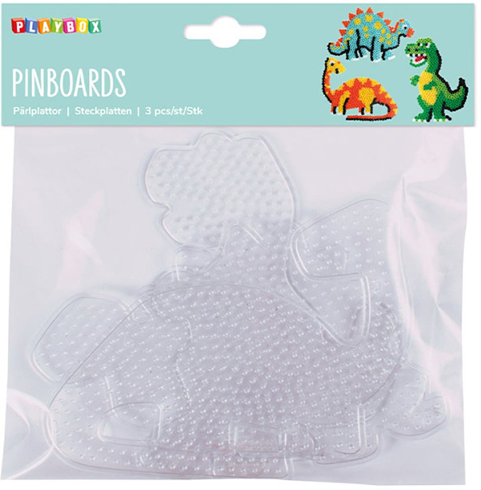Playbox Stiftplatten Dinosaurier 3er-Pack von Playbox
