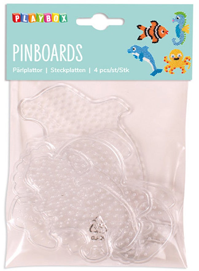 Playbox Stiftplatten Unterwasserabenteuer 4er-Pack von Playbox