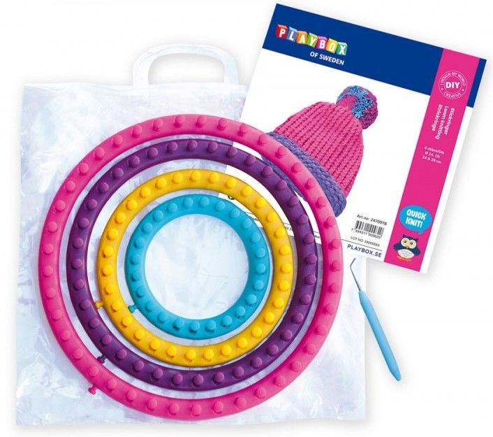 Playbox Strickringe, 4 Größen von Playbox