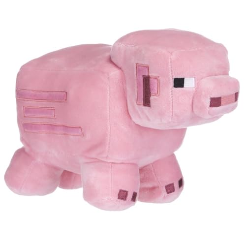 Playbyplay Plüschtier, rosa Schwein, weiches Spielzeug, 30 cm von Playbyplay