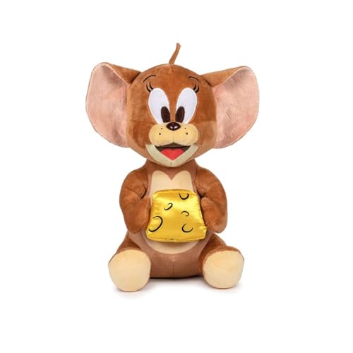 Playbyplay Plüschtier Jerry mit Käse, Tom und Jerry, weiches Spielzeug, 28 cm, Braun Playbyplay Plüschtier Jerry mit Käse, Tom und Jerry, weiches Spielzeug, 28 cm, Braun von Playbyplay