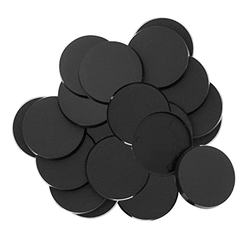 Playcrate Wargaming Hobby Bases - 30 Stück Modell Miniaturen Malen Kunststofffiguren Tabletop-Spiele Basen - Alle Größen (40MM) von Playcrate