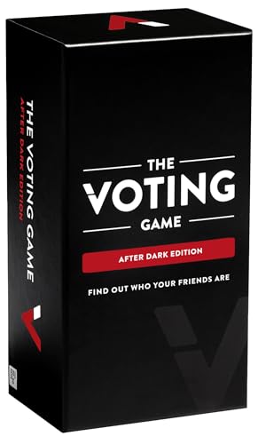 The Voting Game Dyce Games After Dark Edition | NSFW Edition | Verstörend, gewagt & urkomisch | Gruppenkartenspiel | Alter 17+ Jahre | 4-10 Spieler | Englisch von The Voting Game