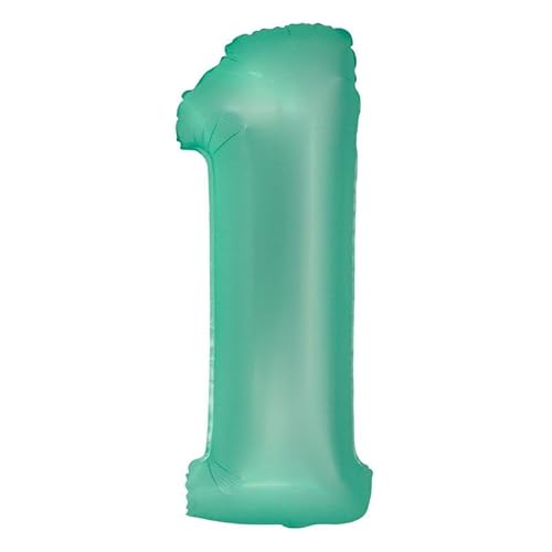 Playflip XL Folienballon Mint matt Zahl 1 Playflip XL Folienballon Mint matt Zahl 1 von Playflip