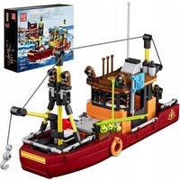 Mould King Angelboot Bau-Set, 403 Teile von Playfun Ltd.