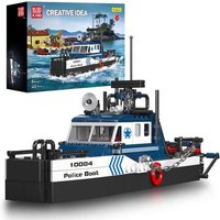 Mould King Polizeiboot, 413 Teile von Playfun Ltd.