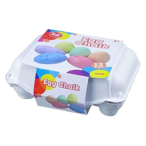 Playfun Stoepkrijt Eieren, 12dlg. Playfun Stoepkrijt Eieren, 12dlg. von Playfun