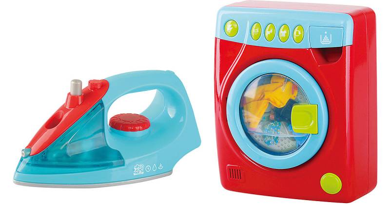 Wäscherei-Set - Waschmaschine + Bügeleisen von Playgo