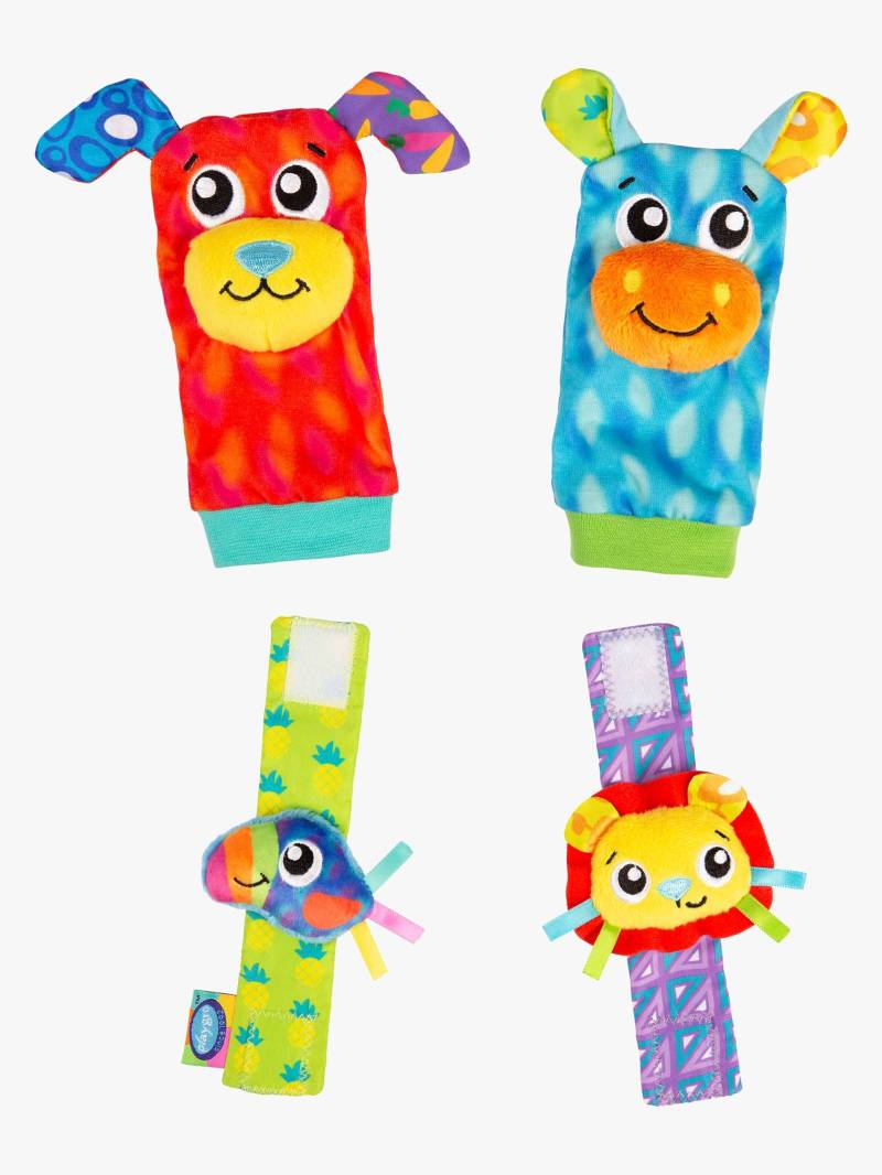 PlayGro Pals Wrist Rattle & Foot Finder Aktivitätsspielzeug, Babyspielzeug PlayGro Pals Wrist Rattle & Foot Finder Aktivitätsspielzeug, Babyspielzeug von Playgo