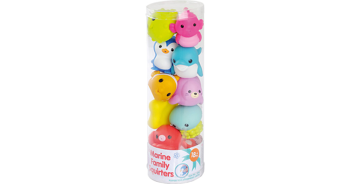 Wassertiere - Marine Family Squirters, 10-tlg. von Playgo