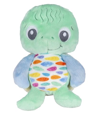 Playgro Plüsch Kuscheltier Stofftier ECO Schildkröte Hergestellt aus recycelten Wasserflaschen extra Soft von Playgro