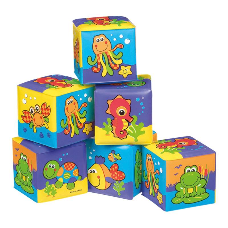 Playgro Badespielwürfel 6 Stk. Playgro Badespielwürfel 6 Stk. von Playgro
