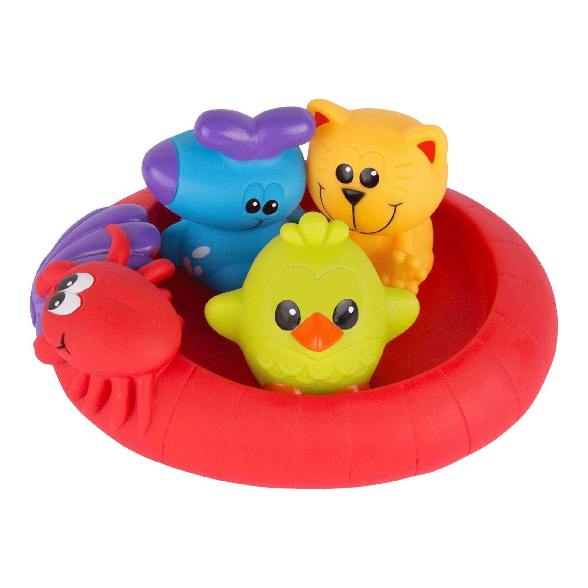 Playgro Badespielzeug 3 Schwimmende Freunde von Playgro