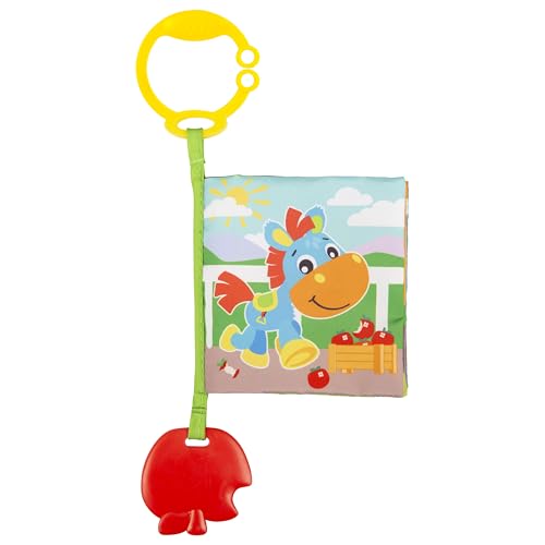 Playgro First Fun Stroller Book, Spielzeug, Kinderwagen, ab der Geburt, Beißring, 0 m, Geschenk zur Geburt Playgro First Fun Stroller Book, Spielzeug, Kinderwagen, ab der Geburt, Beißring, 0 m, Geschenk zur Geburt von Playgro