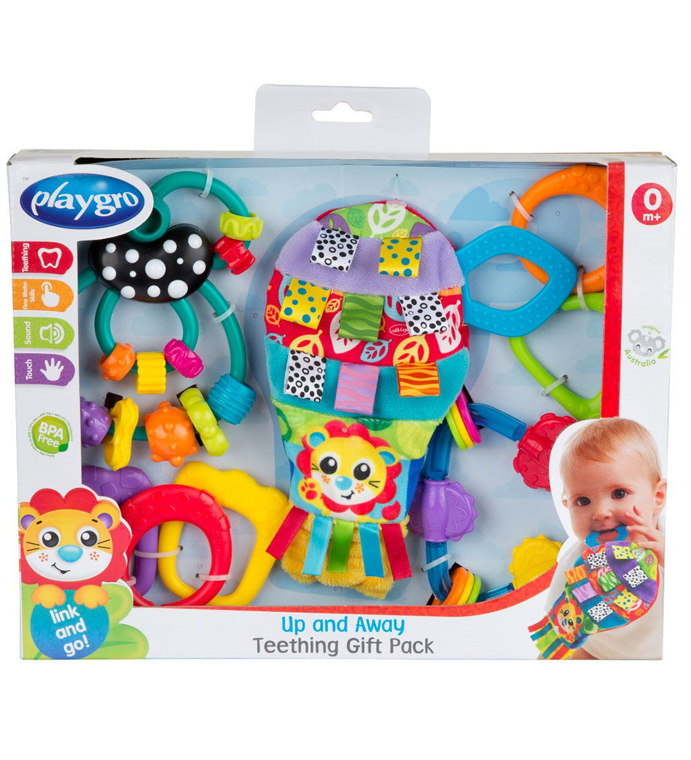 Playgro Geschenkset - Beißspielzeug - Up Ente Away - 4 Teile - Playgro - One Size - Beißringe Playgro Geschenkset - Beißspielzeug - Up Ente Away - 4 Teile - Playgro - One Size - Beißringe von Playgro
