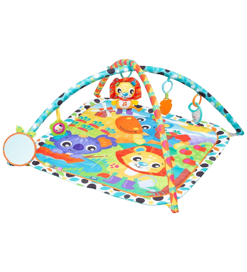 Playgro Krabbeldecke - Musikalische Turnhalle - Kichernd Garden - Playgro - One Size - Krabbeldecke von Playgro