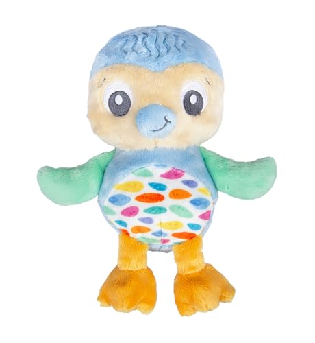 Playgro Plüsch Kuscheltier Stofftier ECO Pinguin Hergestellt aus recycelten Wasserflaschen extra Soft von Playgro