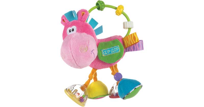 Rassel, Pferd Klipp Klapp, pink von Playgro