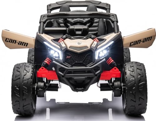 Playhouse Buggy Maverick 4x4 24V - 800W, Bluetooth, Ledersitz, 2 Stoßdämpfer, Eva Räder, 24V 7ah, Fernbedienung, Kinderauto Kinderfahrzeug Kinder Elektroauto (Rs) von Playhouse