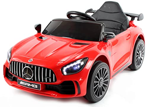 Playhouse Kinder Elektroauto Mercedes GTR, Eva Räder, Kinderauto Kinderfahrzeug (2.Rot) von Playhouse