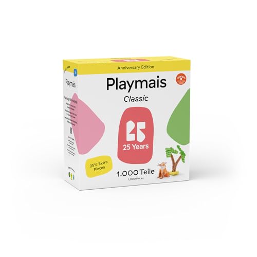 Playmais Aniversary Box 25% EXTRA 1000 Classic toy for children von Playmais