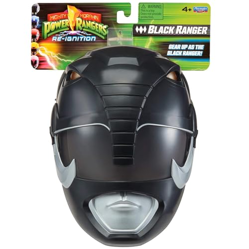 Power Rangers Mighty Morphin Black Ranger Rollenspielmaske von Playmates