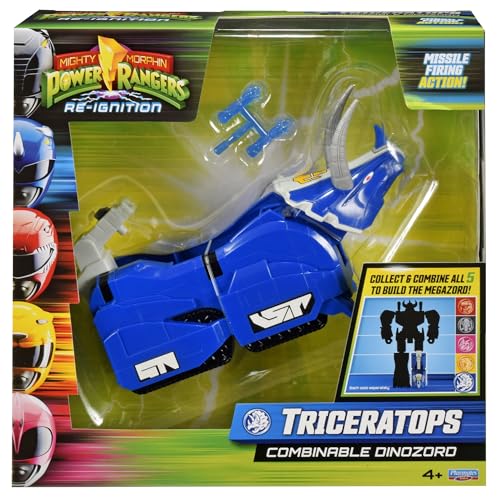 Power Rangers Re-Ignition 6 Inch Action Figure Combinable Megazord - Triceratops Power Rangers Re-Ignition 6 Inch Action Figure Combinable Megazord - Triceratops von Playmates