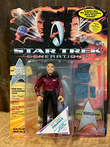 Star Trek - Generations - Captain Jean-Luc Picard von Playmates