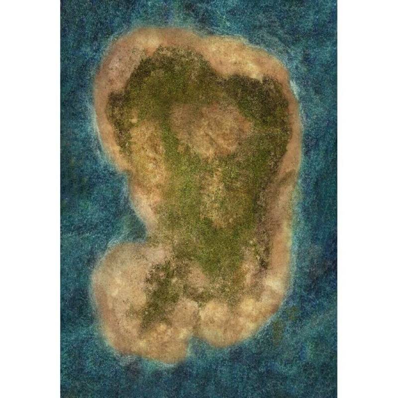 'Spielmatte Insel / Island 44x30 Zoll' von Playmats.eu