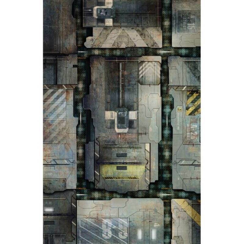 'Spielmatte Space Station Deck 72 x 48' von Playmats.eu