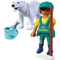 PLAYMOBIL 72090 Zoo: Eisbär und Pfleger PLAYMOBIL 72090 Zoo: Eisbär und Pfleger von Playmobil - Geobra Brandstätter