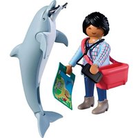 PLAYMOBIL 72091 Zoo: Delfin und Besucherin PLAYMOBIL 72091 Zoo: Delfin und Besucherin von Playmobil - Geobra Brandstätter
