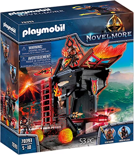 PLAYMOBIL Novelmore 70393 Feuerrammbock, Für Kinder von 4-10 Jahren von PLAYMOBIL