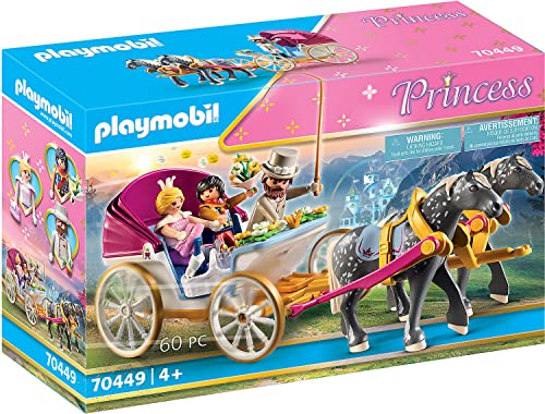 PLAYMOBIL Princess 70449 Romantische Pferdekutsche, Ab 4 Jahren von PLAYMOBIL