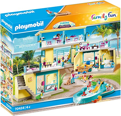 PLAYMOBIL Family Fun 70434 PLAYMO Beach Hotel, ab 4 Jahren von PLAYMOBIL