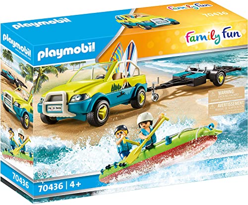 PLAYMOBIL 70436 Strandauto mit Kanuanhänger von PLAYMOBIL