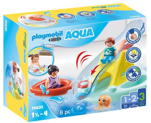 Playmobil 1.2.3 Aqua Water Seesaw with Boat Baukasten von Playmobil