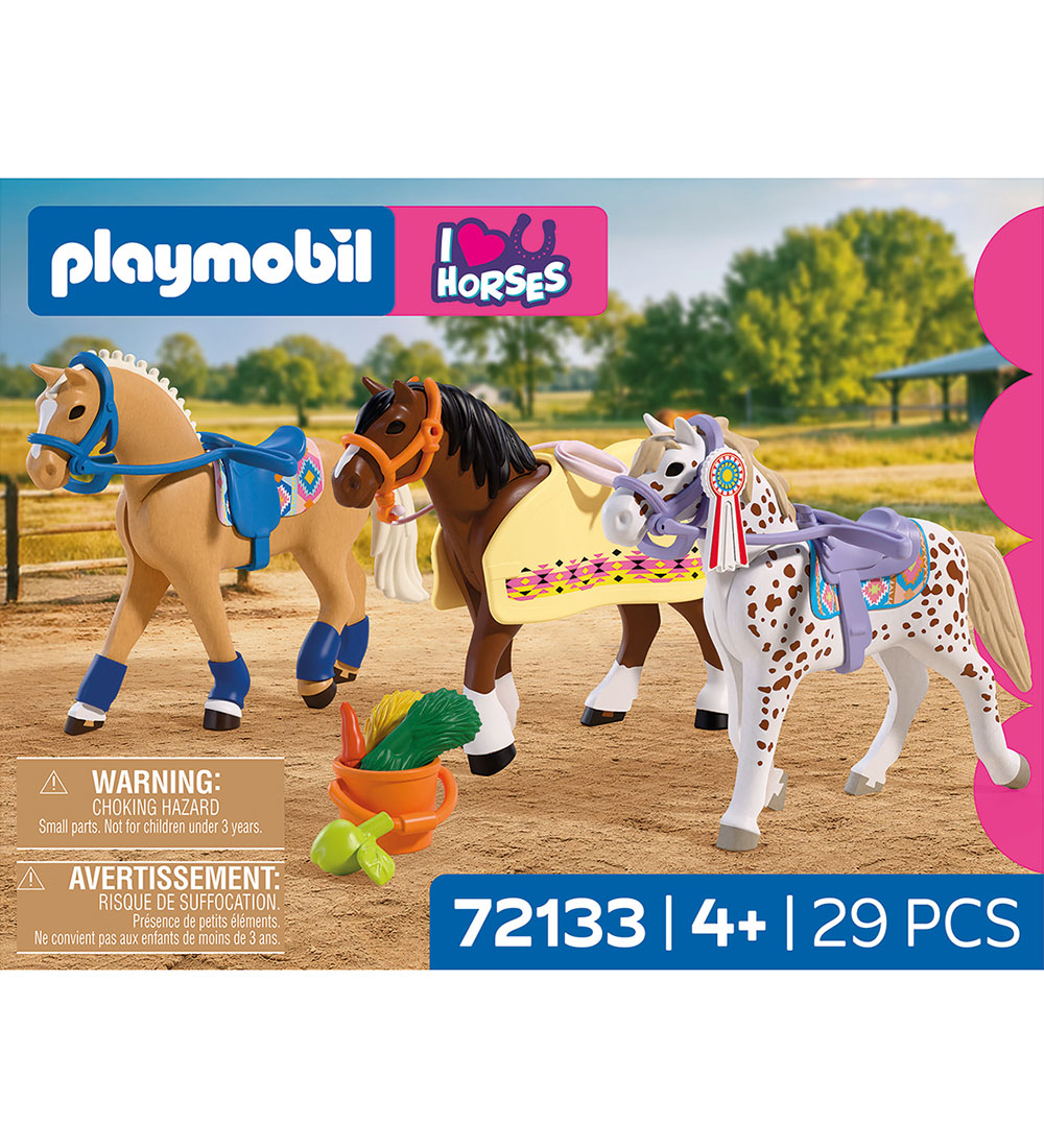 Playmobil I Love Pferde - Drei Pferde Figurenset 72133 - 29 Teil - Playmobil - One Size - Spielzeug Playmobil I Love Pferde - Drei Pferde Figurenset 72133 - 29 Teil - Playmobil - One Size - Spielzeug von Playmobil