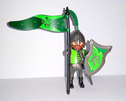 Playmobil - 6384 – Chef der Ritter des Wolfs – Kunststoffverpackung, Keine Box Playmobil - 6384 – Chef der Ritter des Wolfs – Kunststoffverpackung, Keine Box von PLAYMOBIL