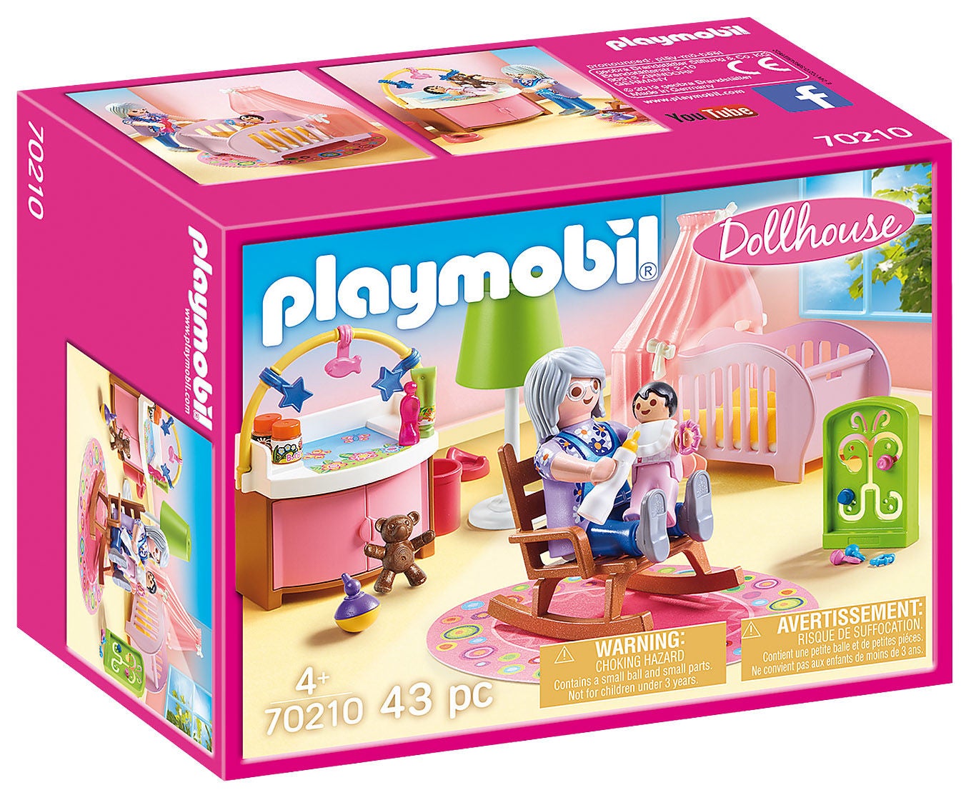 Playmobil 70210 Dollhouse Babyzimmer von Playmobil
