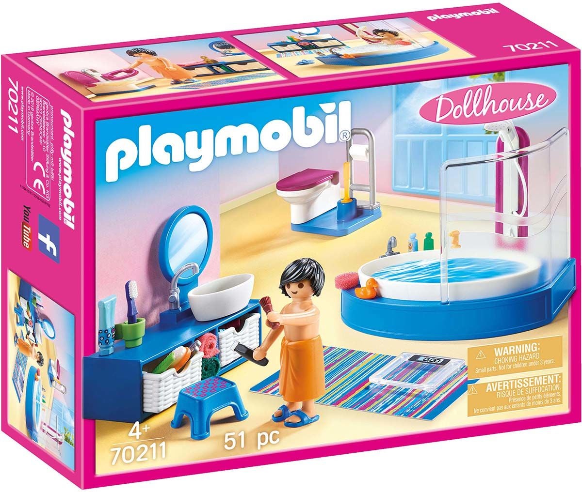 Playmobil 70211 Dollhouse Badezimmer Playmobil 70211 Dollhouse Badezimmer von Playmobil