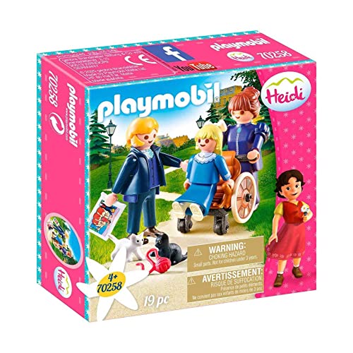 PLAYMOBIL 70258 Heidi Clara mit Vater und Fräulein Rottenmeier, von PLAYMOBIL