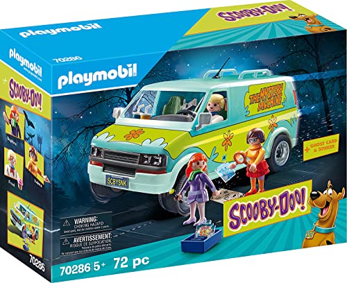 PLAYMOBIL Scooby-DOO! 70286 Mystery Machine mit Lichteffekten, Ab 4 Jahren von PLAYMOBIL