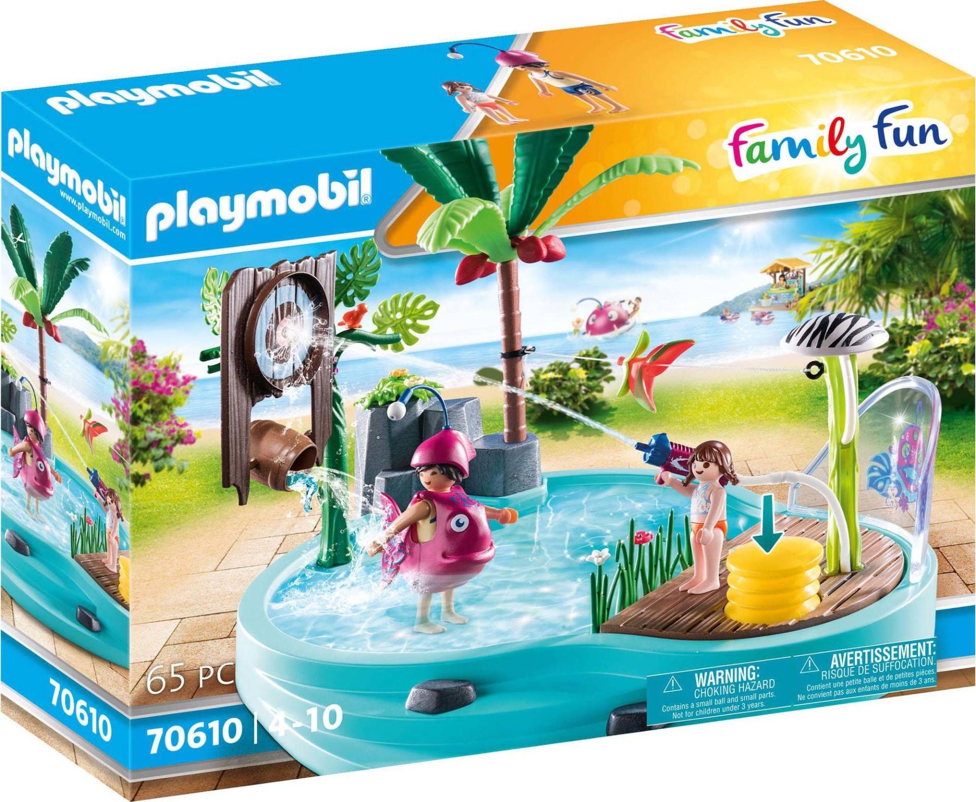 Playmobil 70610 Family Fun Spaßbecken mit Wasserspritze von Playmobil