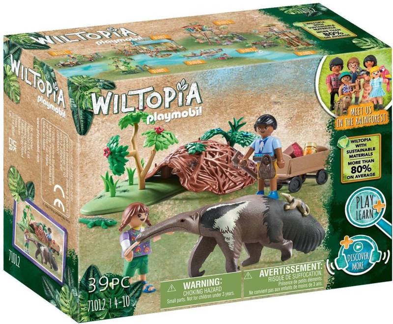 Playmobil 71012 Wiltopia Spielset Ameisenbär-Pflege von Playmobil