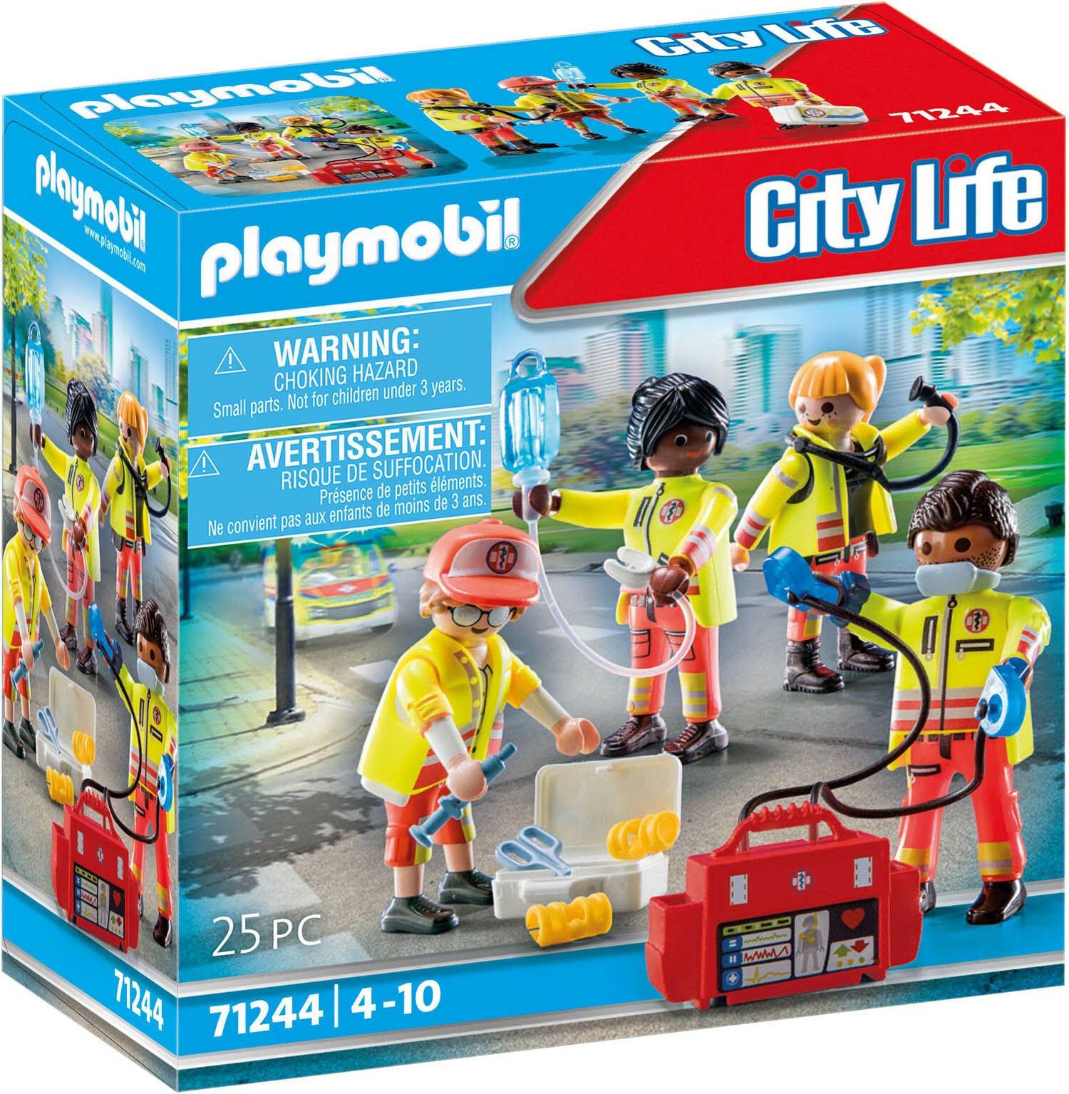 Playmobil 71244 City Life Spielset Rettungsteam Playmobil 71244 City Life Spielset Rettungsteam von Playmobil