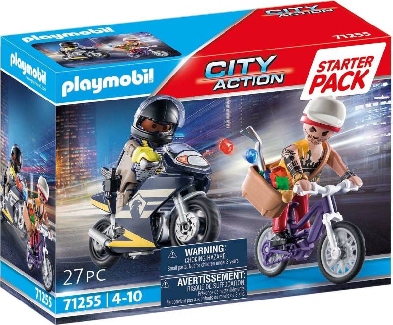 Playmobil 71255 Starter Pack Polizist und Juwelendieb von Playmobil